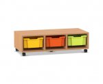 Flexeo Regal PRO, 3 Reihen, 3 Boxen Gr. M  (Zoom)