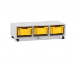 Flexeo Regal PRO, 3 Reihen, 3 Boxen Gr. M  (Zoom)