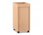 Flexeo Regal PRO, 1 Reihe, 3 Boxen Gr. M, Aufkantung  (Zoom)