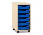 Flexeo Regal PRO, 1 Reihe, 6 Boxen Gr. S  (Zoom)