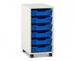 Flexeo Regal PRO, 1 Reihe, 6 Boxen Gr. S  (Zoom)