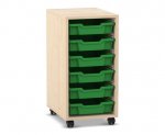 Flexeo Regal PRO, 1 Reihe, 6 Boxen Gr. S  (Zoom)