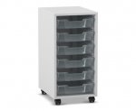 Flexeo Regal PRO, 1 Reihe, 6 Boxen Gr. S  (Zoom)
