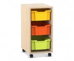 Flexeo Regal PRO, 1 Reihe, 3 Boxen Gr. M
