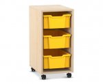 Flexeo Regal PRO, 1 Reihe, 3 Boxen Gr. M  (Zoom)