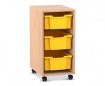 Flexeo Regal PRO, 1 Reihe, 3 Boxen Gr. M  (Zoom)