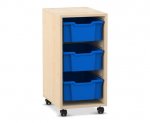 Flexeo Regal PRO, 1 Reihe, 3 Boxen Gr. M  (Zoom)