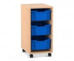 Flexeo Regal PRO, 1 Reihe, 3 Boxen Gr. M  (Zoom)