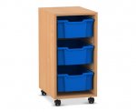 Flexeo Regal PRO, 1 Reihe, 3 Boxen Gr. M  (Zoom)
