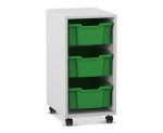 Flexeo Regal PRO, 1 Reihe, 3 Boxen Gr. M  (Zoom)