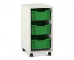 Flexeo Regal PRO, 1 Reihe, 3 Boxen Gr. M  (Zoom)