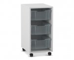 Flexeo Regal PRO, 1 Reihe, 3 Boxen Gr. M  (Zoom)