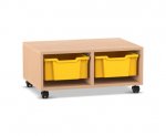 Flexeo Regal PRO, 2 Reihen, 2 Boxen Gr. M  (Zoom)