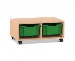 Flexeo Regal PRO, 2 Reihen, 2 Boxen Gr. M  (Zoom)