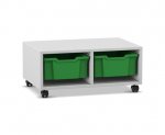 Flexeo Regal PRO, 2 Reihen, 2 Boxen Gr. M  (Zoom)