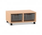Flexeo Regal PRO, 2 Reihen, 2 Boxen Gr. M  (Zoom)