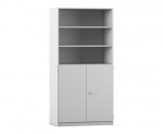 Flexeo Schrank, 6 Fächer, 2 Halbtüren, Breite 94,4 cm  (Zoom)