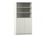 Flexeo Schrank, 6 Fächer, 2 Halbtüren, Breite 94,4 cm  (Zoom)