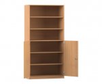 Flexeo Schrank, 6 Fächer, 2 Halbtüren, Breite 94,4 cm  (Zoom)