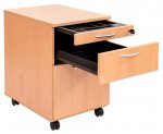 Flexeo Schreibtisch-Container mit 3 Schubladen  (Zoom)
