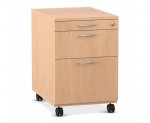 Flexeo Schreibtisch-Container mit 3 Schubladen  (Zoom)