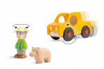 beleduc Meine kleine Welt Bauernhof Set mit beweglichen Spielfiguren und Rädern (Zoom)