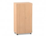 Flexeo Schrank PRO, 2 Reihen, 12 Boxen Gr. S, 4 Fächer rechts, 2 Türen  (Zoom)