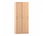 Flexeo Schiebetüren-Schrank, 5 Fächer = 5 Ordnerhöhen  (Zoom)