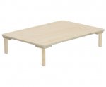 Betzold Bodentisch Rechteck, T x B 80 x 120 cm, Hhe 25 cm