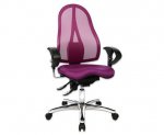 Betzold FLEXness Drehstuhl air comfort, Teppichbodenrollen