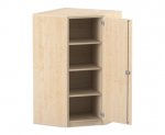 Flexeo Eckschrank, 4 Fcher, 1 Tr