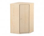 Flexeo Eckschrank, 4 Fächer, 1 Tür  (Zoom)