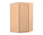 Flexeo Eckschrank, 4 Fächer, 1 Tür  (Zoom)