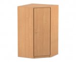 Flexeo Eckschrank, 4 Fächer, 1 Tür  (Zoom)