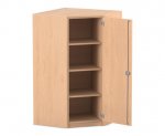 Flexeo Eckschrank, 4 Fächer, 1 Tür  (Zoom)