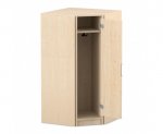 Flexeo Garderoben-Eckschrank Armadio, 1 Tr, mit Fachboden, Hhe 130,4 cm