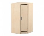 Flexeo Garderoben-Eckschrank Armadio, 1 Tür, mit Fachboden, Höhe 130,4 cm  (Zoom)