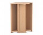 Flexeo Garderoben-Eckschrank Armadio, 1 Tür, mit Fachboden, Höhe 130,4 cm  (Zoom)
