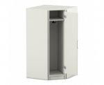 Flexeo Garderoben-Eckschrank Armadio, 1 Tür, mit Fachboden, Höhe 130,4 cm  (Zoom)