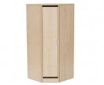 Flexeo Garderoben-Eckschrank Armadio, 1 Tür, mit Fachboden, Höhe 154,8 cm  (Zoom)