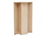 Flexeo Garderoben-Eckschrank Armadio, 1 Tür, mit Fachboden, Höhe 154,8 cm  (Zoom)
