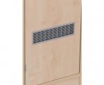 Flexeo Garderoben-Eckschrank Armadio, 1 Tür, mit Fachboden, Höhe 154,8 cm  (Zoom)