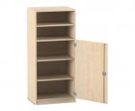 Flexeo Schrank, 5 Fcher, 1 Halbtr, Breite 64,1 cm