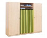 Flexeo Liegepolsterschrank für 9 Liegepolster, 10 Boxen, 2 Türen  (Zoom)