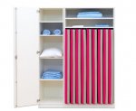 Flexeo Liegepolsterschrank für 9 Liegepolster, 7 breite Fächer  (Zoom)