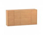 Flexeo Bettzeugschrank für Liegen, 20 Fächer, H x B: 143,9 x 288,2 cm  (Zoom)