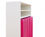 Flexeo Liegepolsterschrank für 9 Liegepolster, 7 breite Fächer  (Zoom)