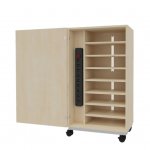 Conen Notebookwagen mit 10 Fchern, fahrbar