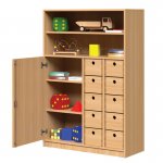 Conen Werkraumschrank mit Holzksten