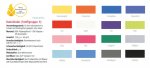 Betzold Zweier Bank Lehners Lieferbare Farben für den Kunstleder-Bezug (Zoom)